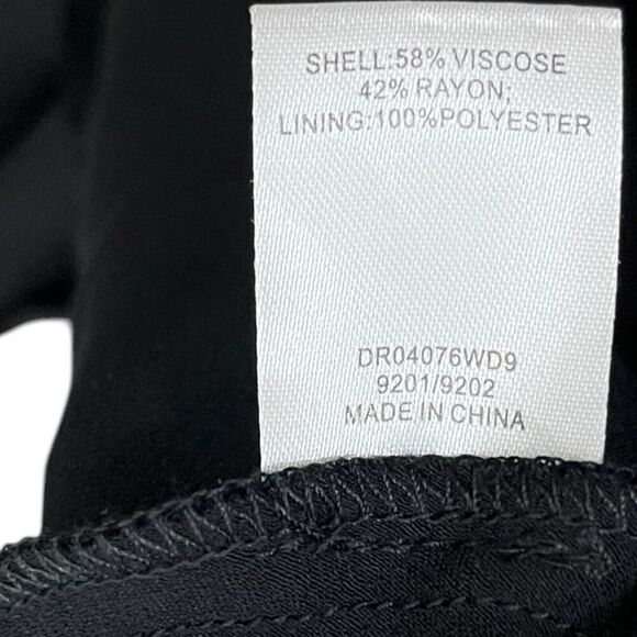 Meshki Clementine One Shoulder Maxi Dress Women’s Size Large Black Satin Cutout - Picture 8 of 9